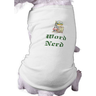 Word Nerd Dog Bard Shirt