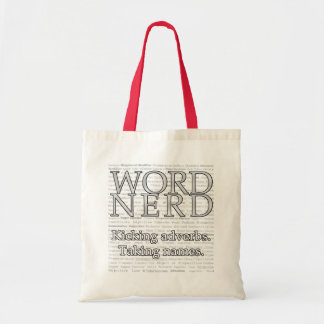 Word Nerd Tote Bags