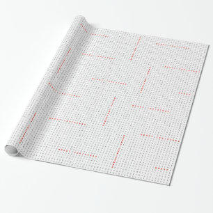 Word Search Puzzle Merry Christmas Wrapping Paper