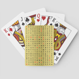 Word Search Puzzle - Standard Playing Cards