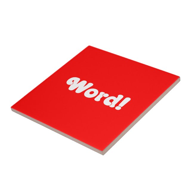 Word! Tile (Side)