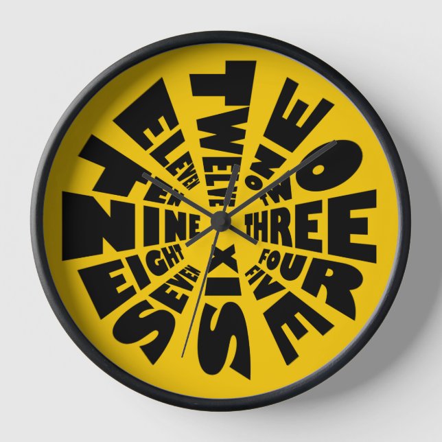 Word Time Clock (Front)