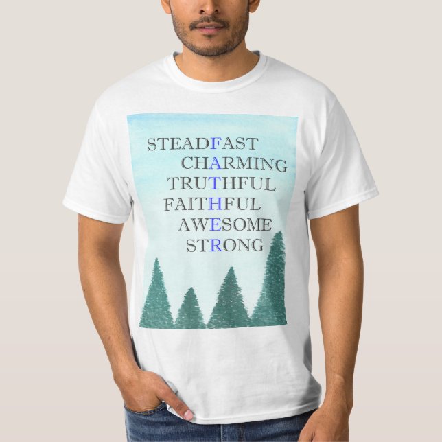 Word to describe father- shirt (Front)