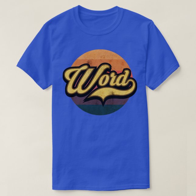 Word Up 1 T-Shirt (Design Front)
