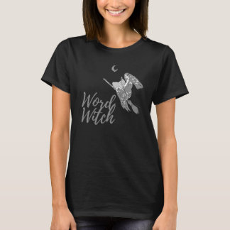 Word Witch T-Shirt - Design 2 (Black)