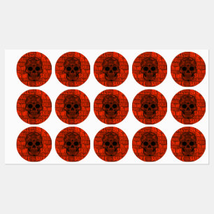 WordArt Skull B