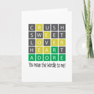 wordle card