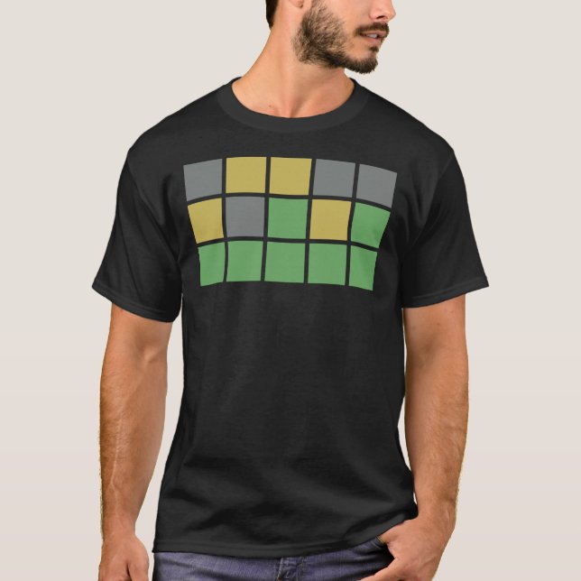Wordle Puzzle Game Classic T-Shirt (Front)