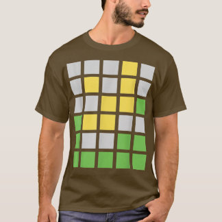 Wordle Word Game Gift T-Shirt