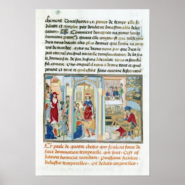 Wordly Things, from 'Le Miroir d'Humilite' Poster (Front)