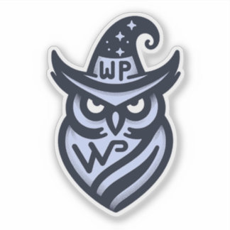 WordPress Wizard Sticker