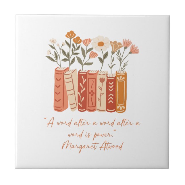 Words Are Power Tile (Front)