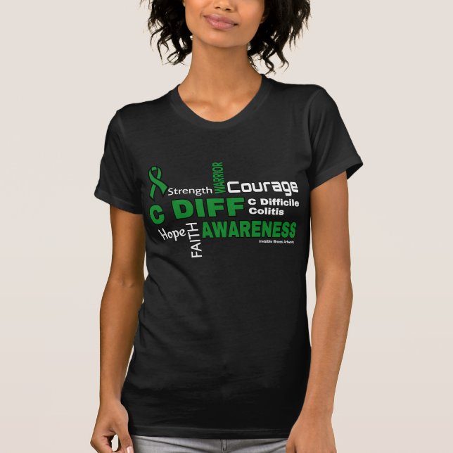 Words...C Diff T-Shirt (Front)