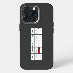 Words Dad You Are Unique iPhone 13 Pro Case