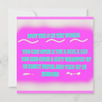 Words design for kids education colours pink