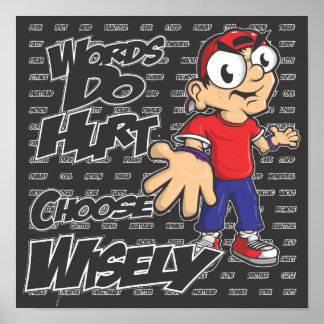 Words Do Hurt Poster