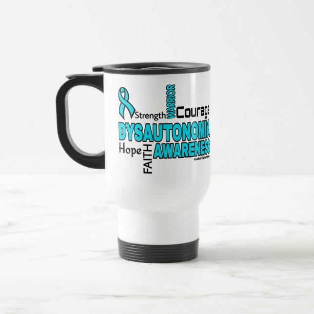 Words...Dysautonomia Travel Mug (Left)