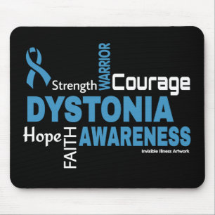 Words...Dystonia Mouse Mat