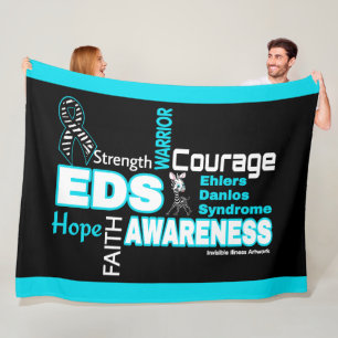 Words...EDS Fleece Blanket