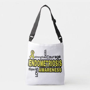 Words...Endometriosis Crossbody Bag
