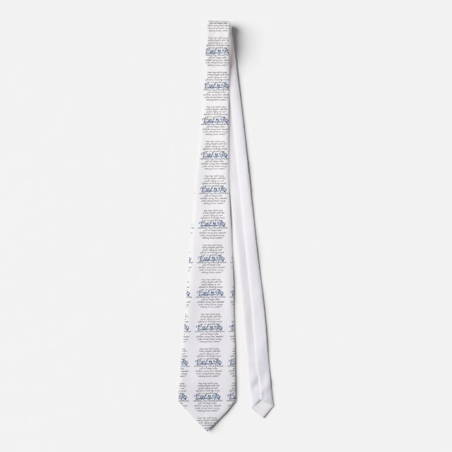 Words for Dad To Be Tie (Front)