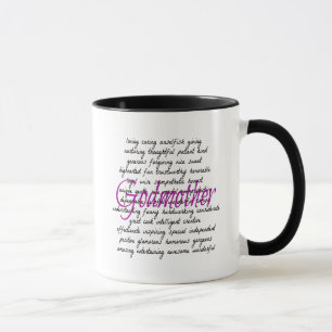 Words for Godmother Mug