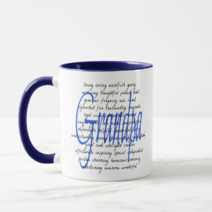 Words for Grandpa Mug