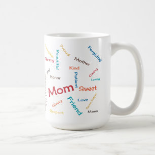 Words For Mum Mug