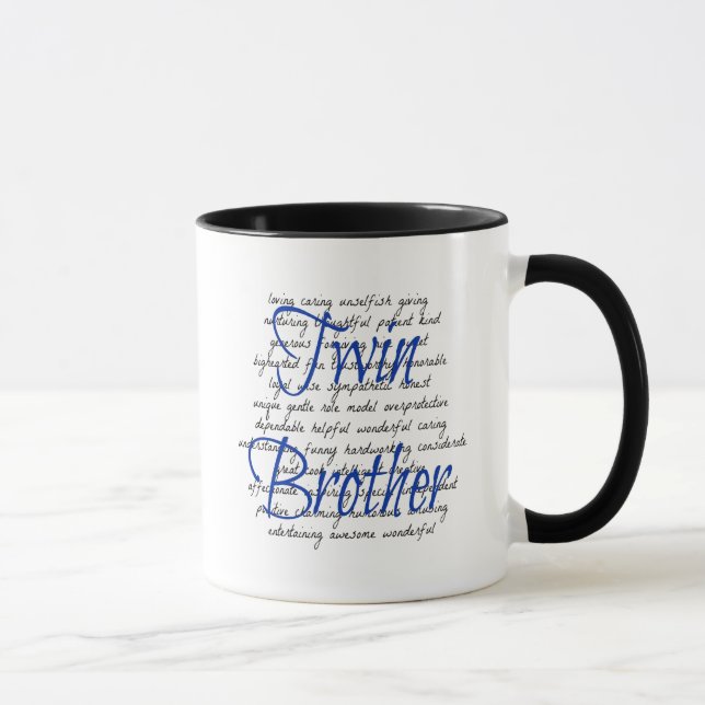 Words for Twin Brother Mug (Right)
