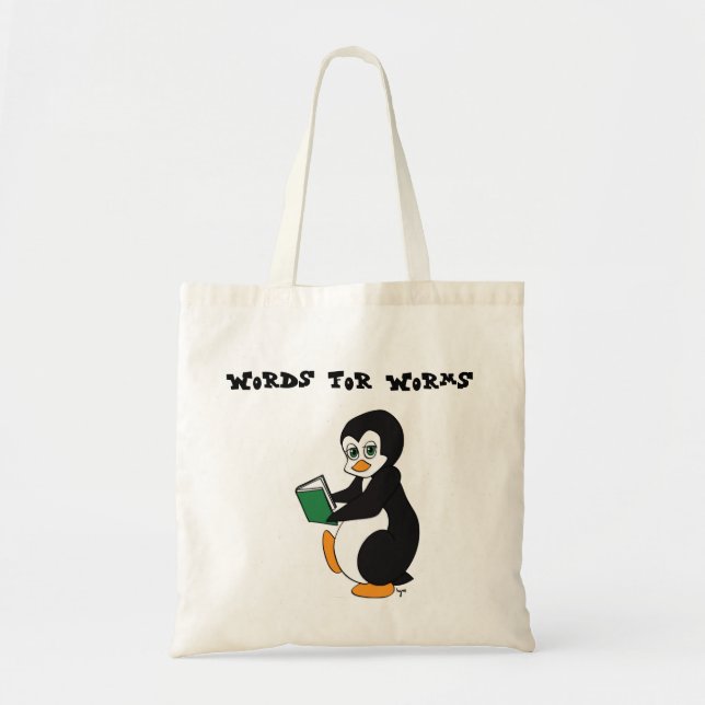 Words for Worms Book Bag (Front)