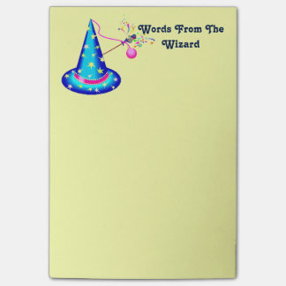 "Words From The Wizard" Post-it® Notes