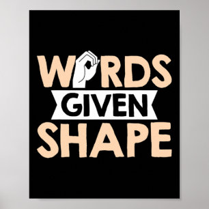Words Given Shape American Sign Language