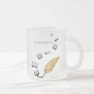 Words In Flight frosted mug