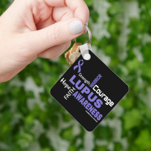 Words...Lupus Key Ring