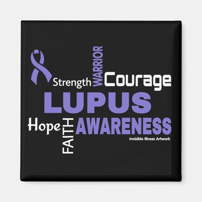 Words...Lupus Magnet (Front)