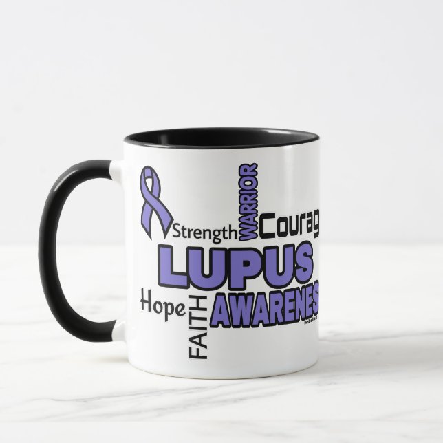 Words...Lupus Mug (Left)