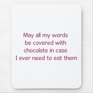 words mouse mat