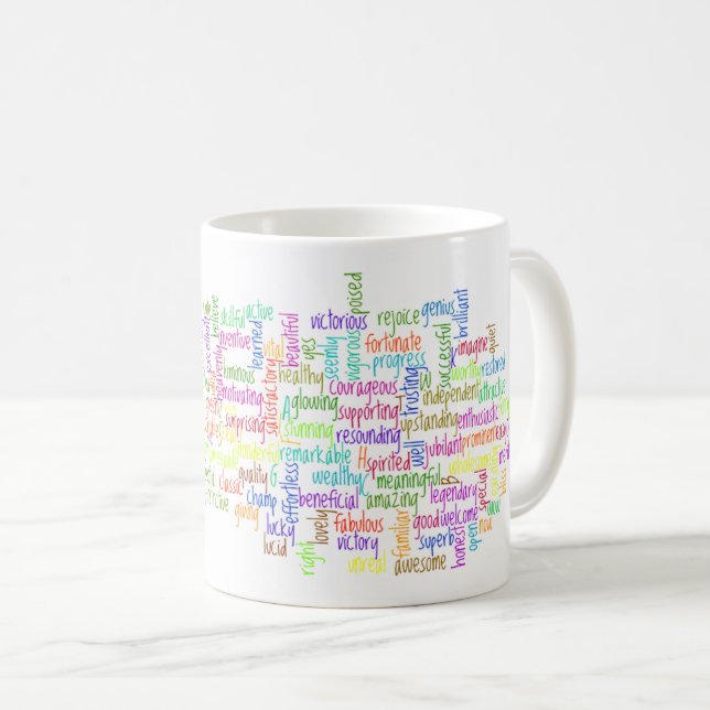 Words Mug (Front Right)