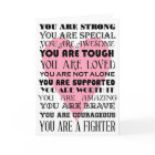 Words of encouragement get well or cancer card