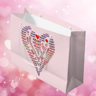 Words of Heart Large Gift Bag