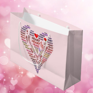 Words of Heart Large Gift Bag