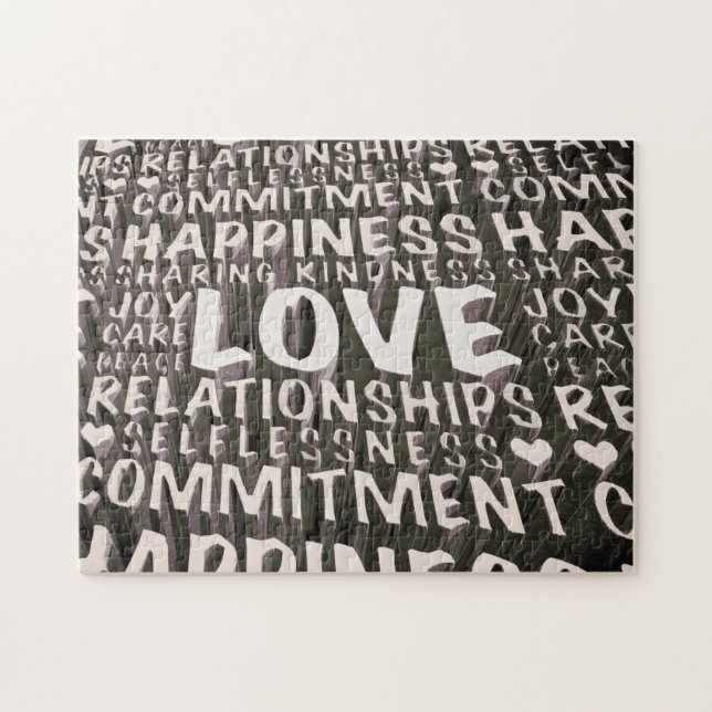 Words of Love Jigsaw Puzzle (Horizontal)