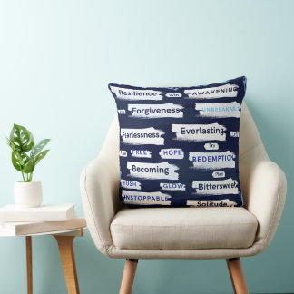 Words of Strength & Healing Quote Pillow