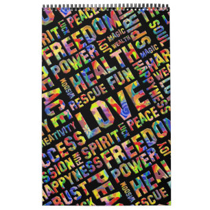 Words Of The Spirit Way / Positive Thinking 1 Calendar