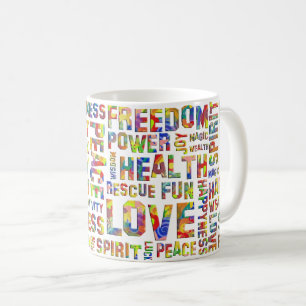 Words Of The Spirit Way / Positive Thinking 1 Coffee Mug