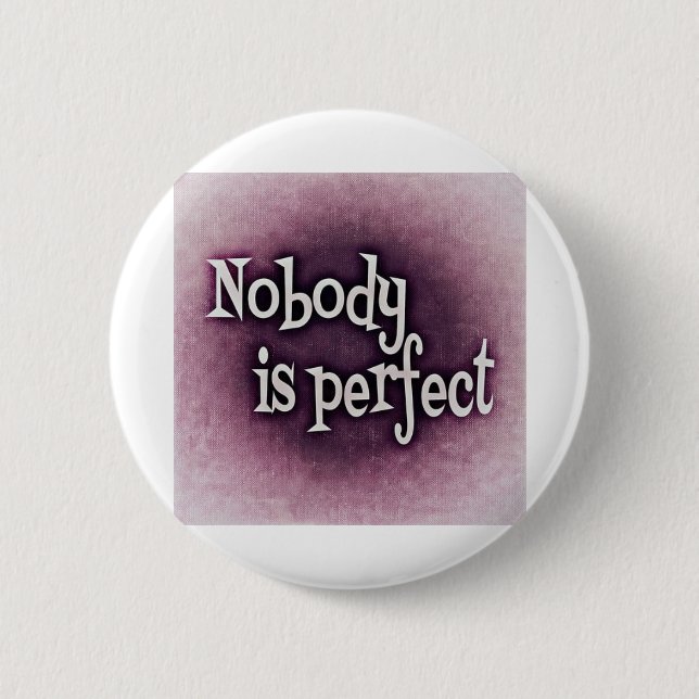 Words of wisdom 6 cm round badge (Front)