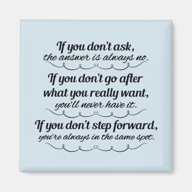 Words of Wisdom Magnet (Front)