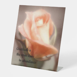 Words of Wisdom Pedestal Sign