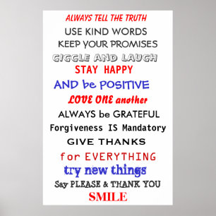 Words Of Wisdom Poster