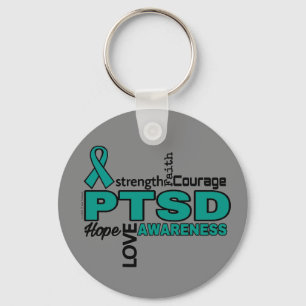Words...PTSD Key Ring